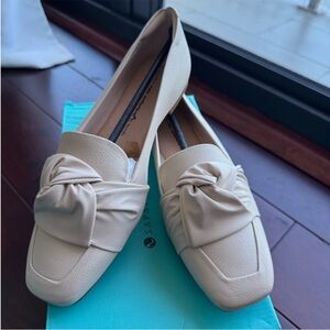 Leather Knot Loafers